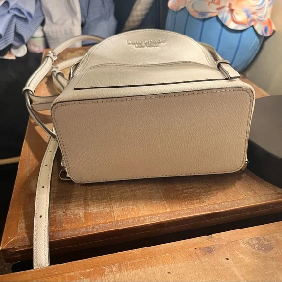 Kate Spade White Mini Backpack - Picture 2 of 7
